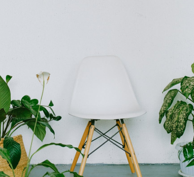 White Aesthetic Chair